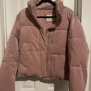 Levi's Dusty Pink Puffer Jacket